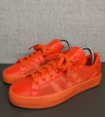 Women's Adidas Court Vantage Adicolor Orange Trainers Sneaker UK 6 EU 39 1/3 - Image 1 of 4