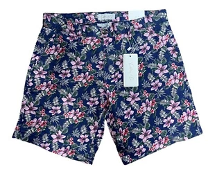 Pantalón corto chino floral para hombre - Imagen 1 de 4
