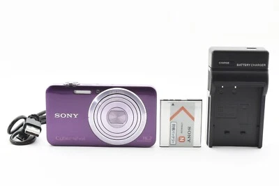 SONY Cyber shot DSC-WX30 Purple Digital Camera [Exc] Japanese language only 2241 - Image 1 of 4