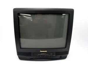 Panasonic PV-C2062 20 inch CRT TV Television VCR Player A/V Inputs - WORKS GREAT - Picture 1 of 7
