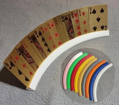 Playing Card Cards Holder Stand Base Organizer Poker Black jack Game cards - Image 1 of 4