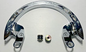 Suzuki GSXR 1300 Hayabusa Logo Chrome Engraved Passenger Grab Rail Bar, '08-'20 - Picture 1 of 3