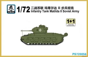 S-model 1/72 PS720056 Infantry Tank Matilda II Soviet Army (1+1) - Picture 1 of 1