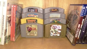 3D-gedruckter Nintendo 64 Spielständer - lesbare Etiketten - Kontakt für Sonderfarben - Bild 1 von 5