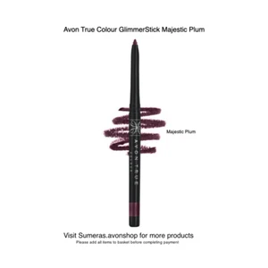 AVON True Colour GlimmerStick Eyeliner MajesticPlum ~ Great Mothers Day Gift - Picture 1 of 1