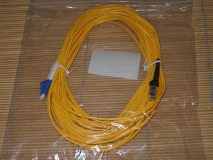 NEW LWL Glasfaser MTRJ-LC Singlemode Kabel Duplex 10m NEU - Bild 1 von 1