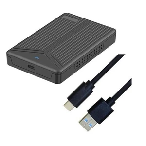 Caja de disco duro móvil USB 3.1 caja de disco duro SATA de 2,5 pulgadas gabinete SSD9886 - Imagen 1 de 9