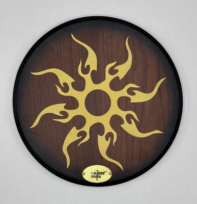 "Placa de pared redonda de madera Fantasy Master Elf Warrior de 9""" Foto 1 de 3