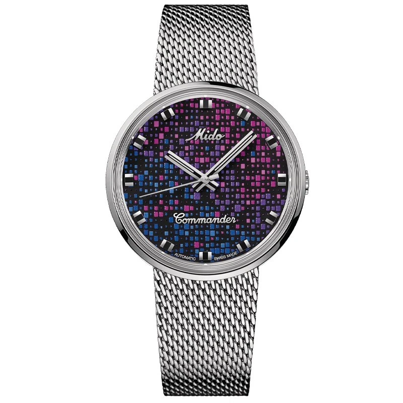 Nuevo reloj para hombre Mido Commander 1959 37 mm esfera negra M84294N711 Foto 1 de 4