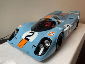 ** MINICHAMPS 125 706602 GULF PORSCHE 917KWINNER DAYTONA 24HR 1970 1:12 SCALE * - Picture 1 of 17