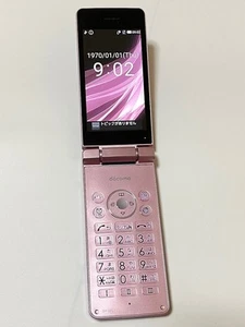 SHARP AQUOS Keitai SH-02L Android Flip Phone Pink Unlocked From Japan - Picture 1 of 20