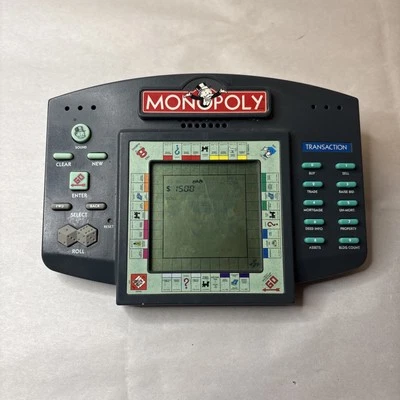 Vintage Hasbro 1997 Monopoly Handheld Electronic Game Tested WORKS - Image 1 of 2