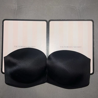 Victoria’s Secret 34D Miraculous Plunge Bombshell Add 2 Cups Super Push Up Bra - Image 1 of 4