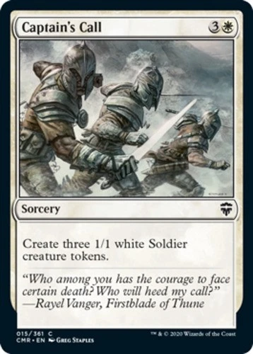 x1 Captain's Call - Commander Legends - NM - MTG - Image 1 of 1