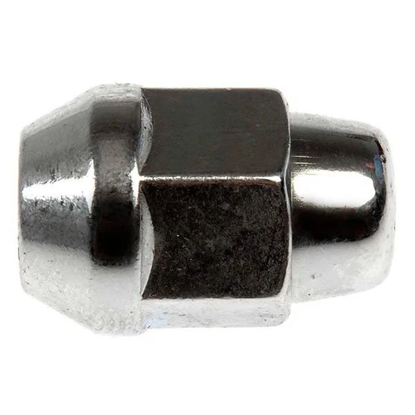 For Dodge W200 Series 60-66 Dorman Chrome Cone Seat Acorn Bulge Lug Nut - Image 1 of 1