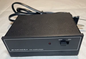 Archer Radio Shack FM Amplifier Antenna 15-1122A Powers On - Picture 1 of 3