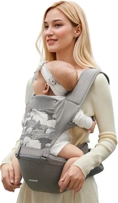 SEEDNUR Baby Carrier - Gray 5mos -3 Years - Image 1 of 4