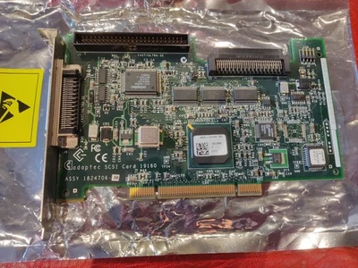 Vintage / Legacy Adaptec SCSI (fast/ultra SE) Card 19160. - Image 1 of 4