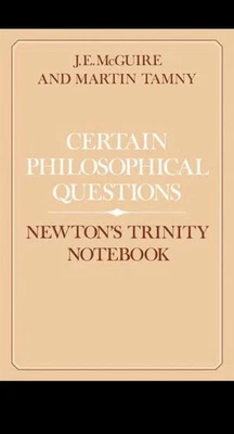 Newton Certain Philosophical Questions Notebook (Good Condition Rare Hardcover) - Image 1 of 4
