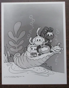 PRESS PROMO PHOTO ANIMATED SATURDAY MORNING TV CARTOON SNORKS 7X9 1984 Q587 - Picture 1 of 3