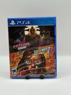 Hotline Miami + Hotline Miami 2: Wrong Number PS4 - New & Sealed Ships in Box - Image 1 of 4