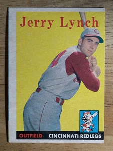 1958 Topps #103 Jerry Lynch (VG) - Picture 1 of 2