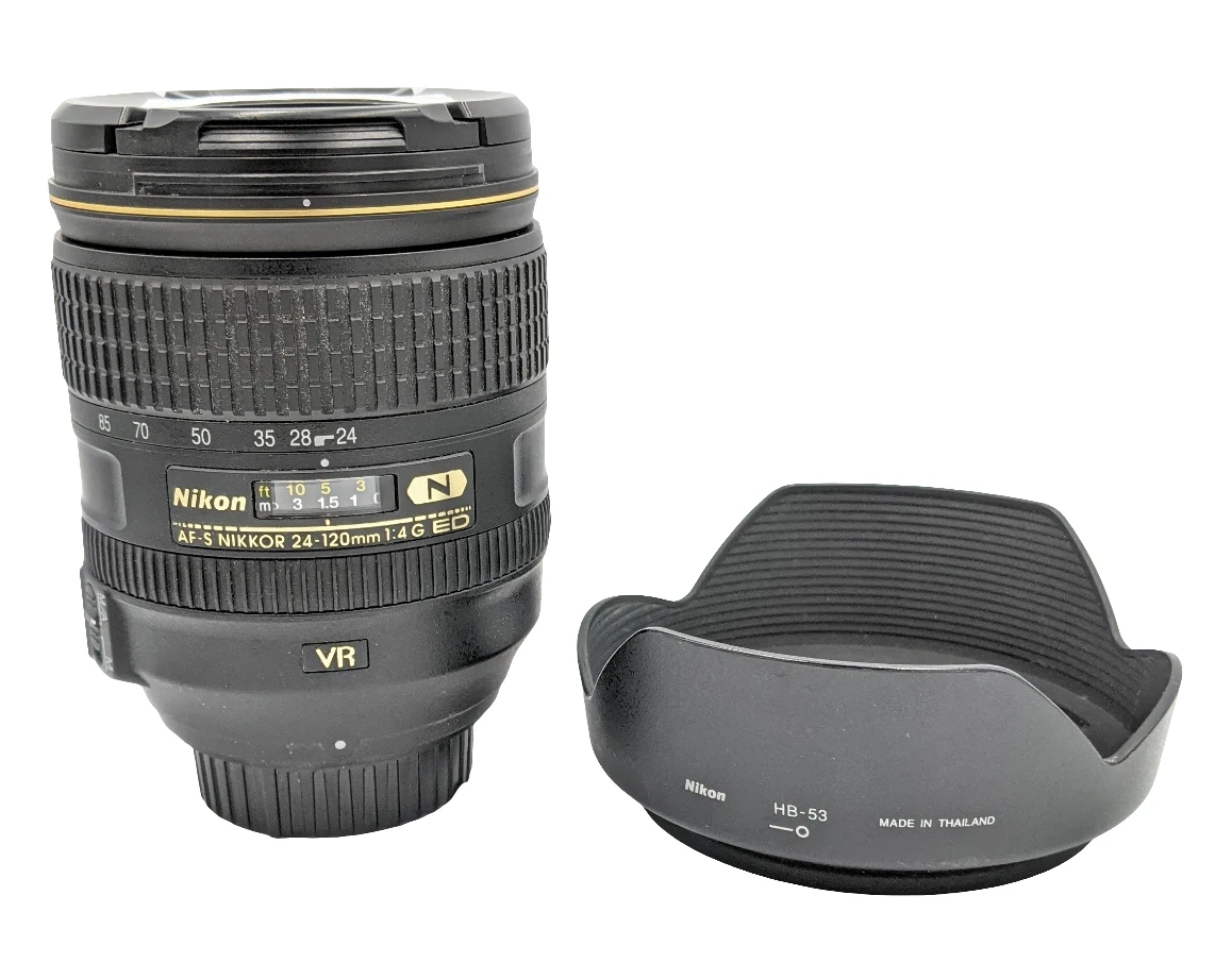 【中古】AF-S NIKKOR 24-120mm f/4G ED VR Amazon.com : Nikon AF-S NIKKOR 24-120mm f/4G ED VR Lens with Pro