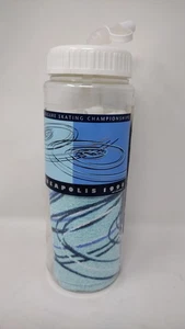 Vintage 1998 World Eiskunstlauf Championships Minneapolis Handtuch Trinkflasche  - Bild 1 von 4