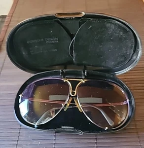 Sonnenbrille PORSCHE DESIGN CARRERA 5623 Vintage Gold Made in Austria - Bild 1 von 5