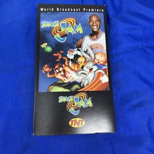 Space Jam Promocional VHS TBS Superestación TNT Transmisión Mundial Estreno - Imagen 1 de 13