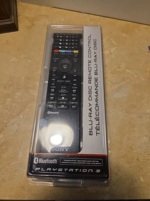 NIB Sony PlayStation 3 Bluetooth Blu-Ray Disc Remote Control - Image 1 of 4