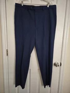 Vince Camuto Blue Wool Dress Pants Suit Separate Mens 40x32 NWT - Picture 1 of 4