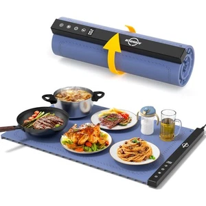 Electric Warming Tray - Full Surface Heating, Foldable Food Warmer for Partie... - Picture 1 of 9