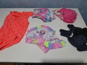 Mädchen Badeanzug Paket Bademode Alter 5-6, 6-7 Jahre x5 Badeanzüge - Bild 1 von 11