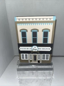 The Cat’s Meow Three Guys Pizzeria 1996 Serie XIV Usado 3 Chicos - Imagen 1 de 11