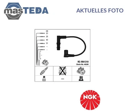 44248 ZÜNDLEITUNGSSATZ ZÜNDKABEL NGK FÜR RENAULT LAGUNA II 2L 103KW - Image 1 of 4