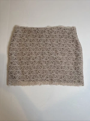 Haute Hippie Casual Women’s Cream/ Tan Skirt. Women’s Medium - Image 1 of 4