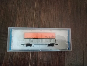 N Scale Bachmann Premium Silver Rio Grande Hi Cube Box Car D&RGW 60649 in Case - Picture 1 of 3