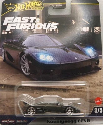 Hot Wheels Premium Koenigsegg CCXR Fast & Furious 3/5 2025 JBL88-LA10 - Imagen 1 de 4