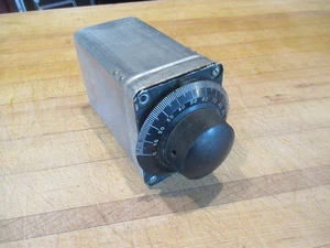 Condensador condensador variable National Velvet Vernier montaje VFO 130pF años 30 - Imagen 1 de 11