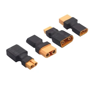 2Pairs ShareGoo RC XT90 to XT60 Plug Male Female Adapter Connector Compatible... - Picture 1 of 5