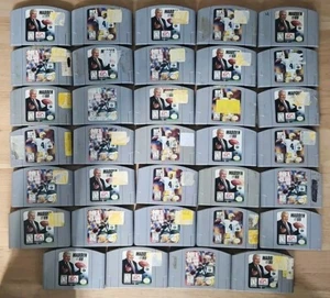 34X OFFICIAL OEM N64 NINTENDO 64 VIDEO GAMES CARTRIDGES FOR RESALE PARTS CUSTOMS - Picture 1 of 1