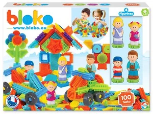 Coffret 100 BLOKO avec 4 figurines 3D Famille - Imagen 1 de 1