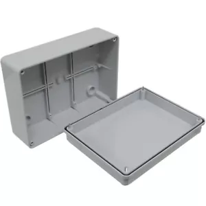 Junction Box Outdoor Adaptable Enclosure 190mm x 140mm x 70mm IP56 Weatherproof - Picture 1 of 7