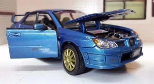 Subaru Impreza WRX STi Hawkeye 2005 modelo de coche diecast Motormax 73330 1:24 - Imagen 1 de 7