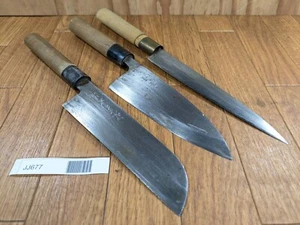Juego de cuchillos de cocina de chef japonés 3 piezas YANAGIBA DEBA KAMAGATA Japón JJ677 - Imagen 1 de 14