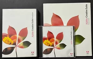 Adobe Creative Suite Premium 2004 w/Discs and Serials MacOS X Panther Photoshop - Picture 1 of 3