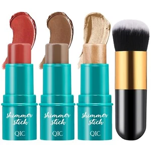 3 Pcs Contour Stick SetContour Kit with Contour StickBlendable Blushand Highl... - Picture 1 of 7