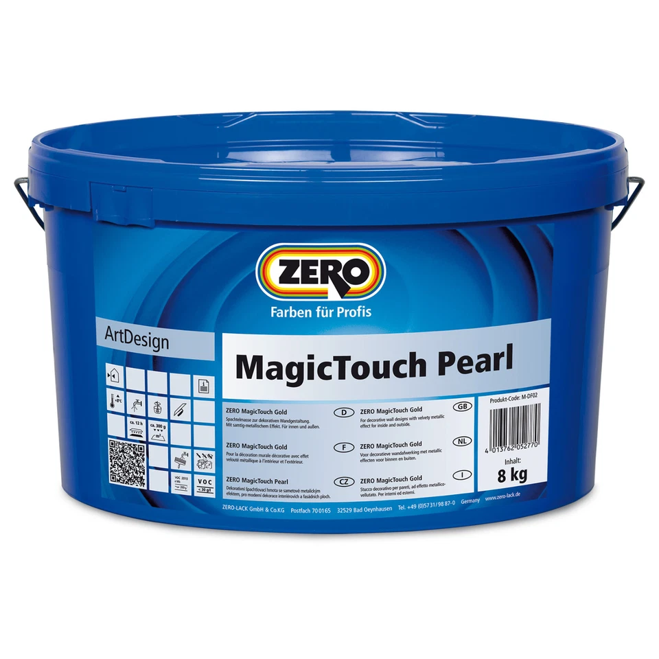 ZERO Magic Touch Pearl Dekorative Spachtelmasse samtig metalischer Effekt 1,5kg - Bild 1 von 1