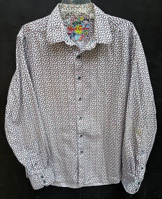 Robert Graham Shirt Mens XL Classic Fit 100% Cotton Long Sleeve Button Front - Image 1 of 4